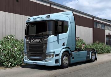 Scania R BEV Addonверсия 1.1 Fix для Euro Truck Simulator 2 (v1.51.x)