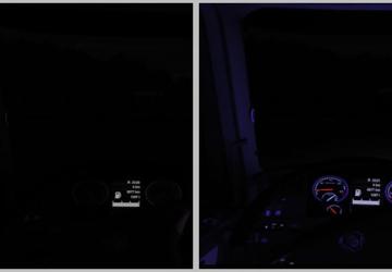 Interior Cabin Lightsверсия 1.0 для Euro Truck Simulator 2 (v1.50.x, 1.51.x)