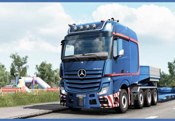 Mercedes-Benz Big Stars Actros/Arocs SLTv1.7.6 для Euro Truck Simulator 2 (v1.51.x)