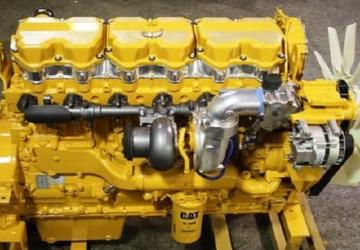 Caterpillar 3406E sound for Kenworth longv1.0 для American Truck Simulator (v1.37.x, 1.38.x)