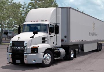 Mack Anthem 4x2 & 8x4 Сhassisверсия 1.1 для American Truck Simulator (v1.37.x, 1.38.x)