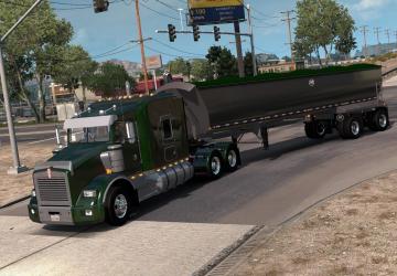 Kenworth T800 by dmitry68версия 1.9 для American Truck Simulator (v1.37.x, 1.38.x)
