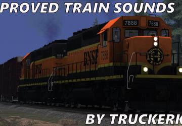 Improved Train Soundsверсия 2.11 для American Truck Simulator (v1.38.x)