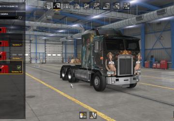 Скин Пираты карибского моря для Kenworth k100ev1.0 для American Truck Simulator (v1.36.x, - 1.38.x)