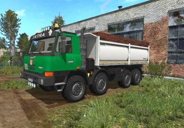 Tatra 815 Terrno1 8x8версия 1.0 для Farming Simulator 2017 (v1.5.3.1)