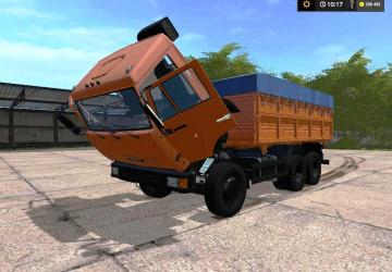 Камаз-45143версия 1.2 для Farming Simulator 2017 (v1.5.3.1)