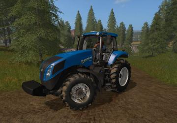 New Holland T8 BRверсия 1.0.0.0 для Farming Simulator 2017 (v1.5.x)