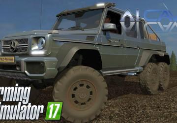 MERCEDES-BENZ G65 6X6версия 1.2 для Farming Simulator 2017 (v1.5.x)