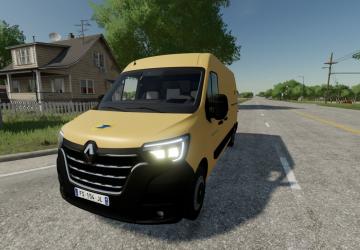 Renault Master IV - La Posteверсия 2.0.0.0 для Farming Simulator 2022