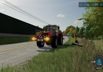 Three point Hedge/Grass warning signверсия 1.0.0.0 для Farming Simulator 2022