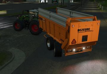Dezeure silage trailerверсия 1.0.0.0 для Farming Simulator 2025