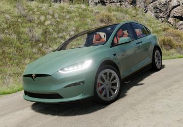 Tesla Model Xверсия 1.0 для BeamNG.drive (v0.29.x)
