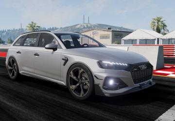 Audi A4/S4/RS4 Avant B9.5 2022версия 1.0 для BeamNG.drive (v0.29.x)