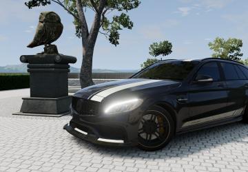 Mercedes-Benz C-Class W205/S205версия 1.0 для BeamNG.drive (v0.29.x)