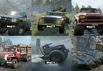 Dog71 6 Packверсия 1.0.0 для SnowRunner