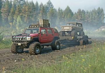 Hummer H2 JBEверсия 0.7 для SnowRunner