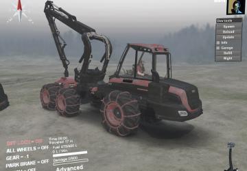 Ponsse Bear 4x4 и6x6для SpinTires (v03.03.16)