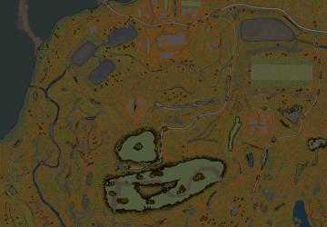 Карта «Осень в глубинке»версия 1.0 для SpinTires (v03.03.16)