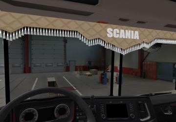 Ламбрекены + иранка Scania 2016для Euro Truck Simulator 2 (v1.49)