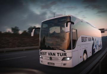 Mercedes Benz Tourismo 16RHDверсия 1.2 для Euro Truck Simulator 2 (v1.50.x)