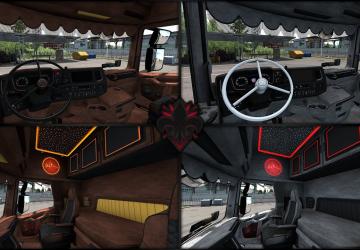 Scania 2016 S&R CMI Interior Bundleверсия 2.0 для Euro Truck Simulator 2 (v1.50.x, 1.51.x)
