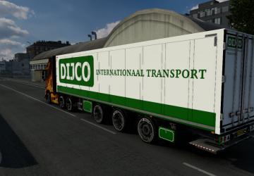 Schmitz Dijco Trailerверсия 2.2 для Euro Truck Simulator 2 (v1.50.x, 1.51.x)