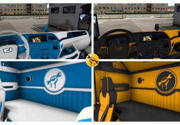 Insanux Custom Interior for MAN TGX 2020v1.1 для Euro Truck Simulator 2 (v1.50.x)