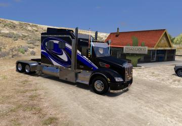 Mini Skinpack for Peterbilt 579 120 Custom Sleeperv1.0 для American Truck Simulator (v1.36.x, - 1.38.x)