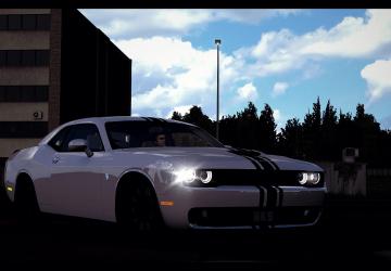 Dodge Challengerверсия 1.0 для American Truck Simulator (v1.37.x)