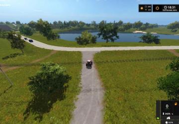 Карта «Средняя полоса России»версия 1.2 для Farming Simulator 2017 (v1.5.3.1)