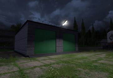 Покупаемый гараж для карты «Россия»версия 1.1 для Farming Simulator 2017 (v1.5.x)