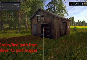 Скрипт «Gold Nugget Finder»версия 1.0.0.0 для Farming Simulator 2017 (v1.5.x)