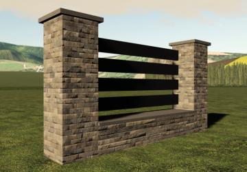 Fence (Prefab*)версия 1.0.0.0 для Farming Simulator 2019