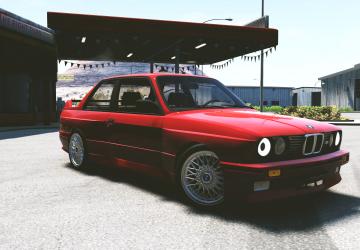 BMW M3 E30версия 1.0 для BeamNG.drive (v0.29.x)