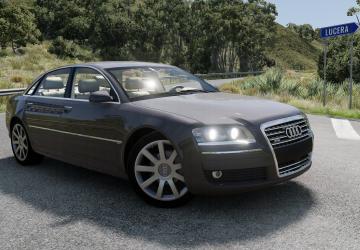 Audi A8/S8версия 1.0 для BeamNG.drive (v0.29.x)