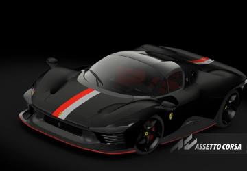 Ferrari Daytona SP3 Leclerc Skinверсия 1.0 для Assetto Corsa