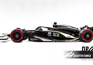 Jaguar F1 concept livery for the VRC Formula Alpha 2024v1.0 для Assetto Corsa
