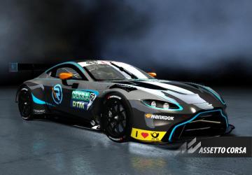 Aston Martin DTM 2019 Skinpack R-Motorsport #6 #23 #62 #76v1.0 для Assetto Corsa