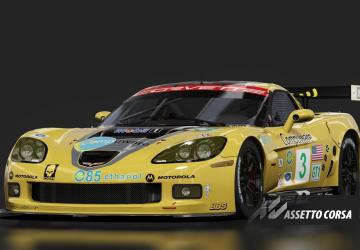 2008 ALMS & Le Mans Corvette Racing | Corvette C6.R GT1v1.0 для Assetto Corsa