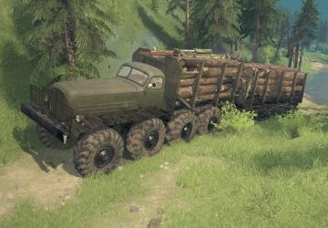 ЗиС 151 и ЗиС Э134версия 2.3 для SpinTires (v03.03.16)