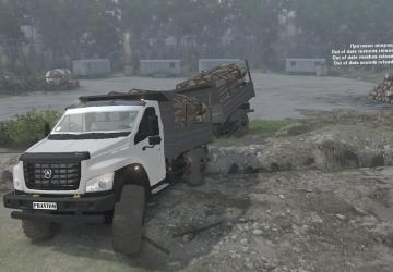 ГАЗ «Садко» Next 4x4версия v1 для SpinTires (v03.03.16)