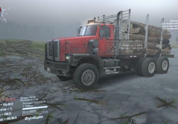Westernstar 6900xdверсия 1 для SpinTires (v03.03.16)