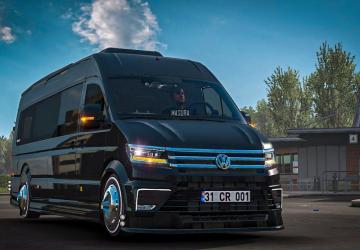 Volkswagen Crafter 2020версия 1.0 для American Truck Simulator (v1.37.x)