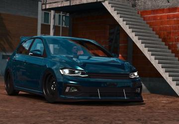 Volkswagen Polo 2018 R-Lineверсия 1.0 для American Truck Simulator (v1.37.x)