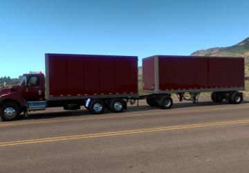 International Workstar Tandemверсия 1.0 для American Truck Simulator (v1.37.x, 1.38.x)