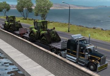 93-RP Mod double trailer CAT-1 MPверсия 1.0 для American Truck Simulator (v1.37.x)