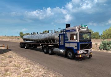 Volvo F10-F12версия 1.3 для American Truck Simulator (v1.37.x, 1.38.x)