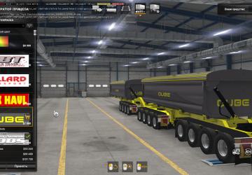 Трейлер - самосвал «Howard Porter »версия 1.1 для American Truck Simulator (v1.35.x, - 1.39.x)