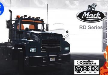 Mack RD400 Reworkedверсия 1.0 для American Truck Simulator (v1.37.x, 1.38.x)