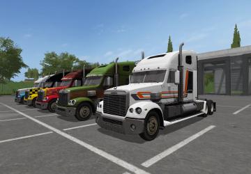 Freightliner Coronadoверсия 1.0 для Farming Simulator 2017 (v1.5.x)